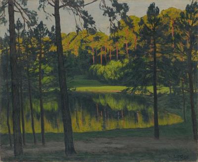 Schlachtensee near Berlin by Walter Leistikow - Auction record, sale price, and art valuation. Compare with similar artists and explore comparable artworks.