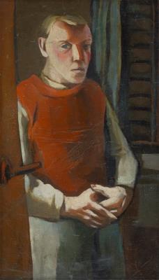 Young Man at the Door