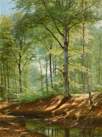 Im Sonnenglanze by Emil Zschimmer - Auction record, sale price, and art valuation. Compare with similar artists and explore comparable artworks.