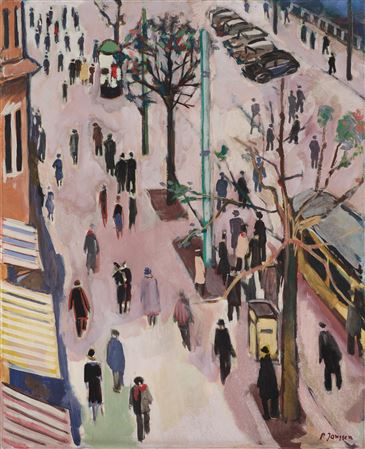 Sample artwork by Peter Janssen (1906 - 1979), known for painting - View similar artists and auction records