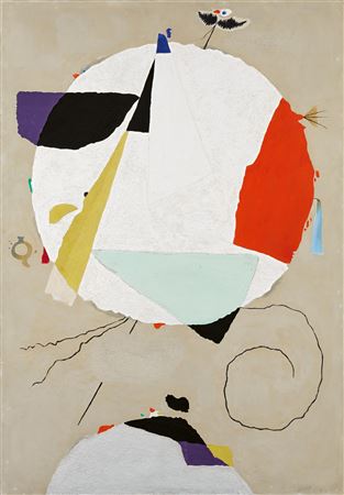 Monturi, Diskus (mit Segmenten) by Willi Baumeister - Auction record, sale price, and art valuation. Compare with similar artists and explore comparable artworks.