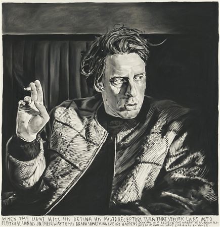 "When The Light Hits His Retina..." by Rinus Van de Velde - Auction record, sale price, and art valuation. Compare with similar artists and explore comparable artworks.