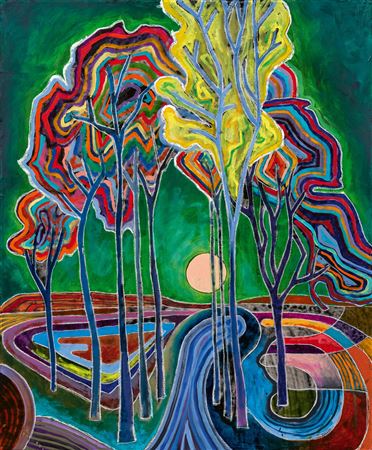 Sample artwork by Christian Achenbach (Born 1978), known for painting, sculpture - View similar artists and auction records