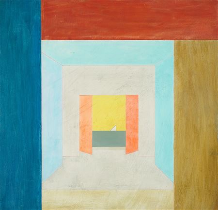 Sample artwork by Ernst Caramelle (Born 1952), known for painting - View similar artists and auction records