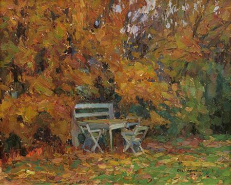 Garden in Grossfelden by Otto Ubbelohde - Auction record, sale price, and art valuation. Compare with similar artists and explore comparable artworks.