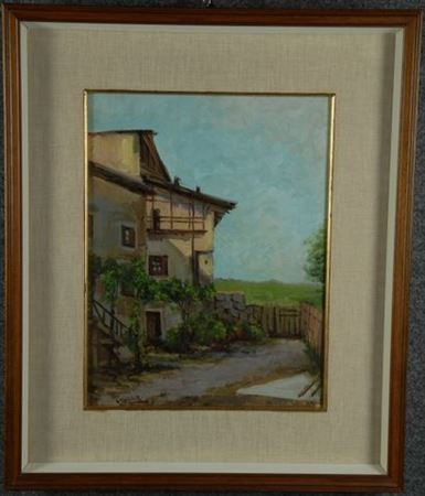 ''SCORCIO CON CASOLARE'' by Gian Angelo Ugolini - Auction record, sale price, and art valuation. Compare with similar artists and explore comparable artworks.