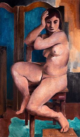 Sitting Wild Nude