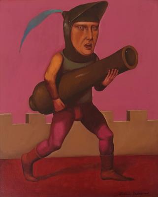 Beautiful illustration of a man wearing a helmet by Ludovic Debeurme - Auction record, sale price, and art valuation. Compare with similar artists and explore comparable artworks.