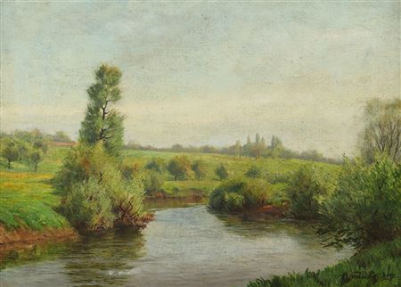 Die Nidda bei Heddernheim-Praunheim
