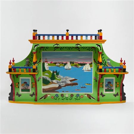 PAINTED OVER MANTEL, 1985 by Joseph Norris - Auction record, sale price, and art valuation. Compare with similar artists and explore comparable artworks.