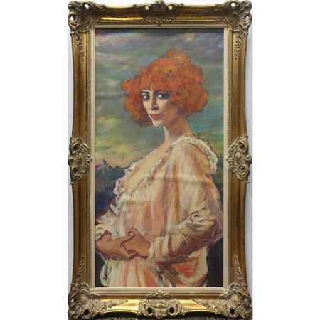 AUGUSTUS JOHN'S MARCHESA CASATI by David Drum - Auction record, sale price, and art valuation. Compare with similar artists and explore comparable artworks.