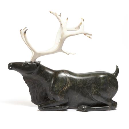 RESTING CARIBOU