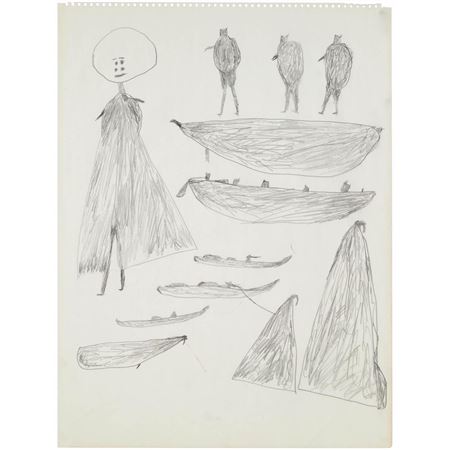 UNTITLED (HUNTERS AND ANIMALS), 1961