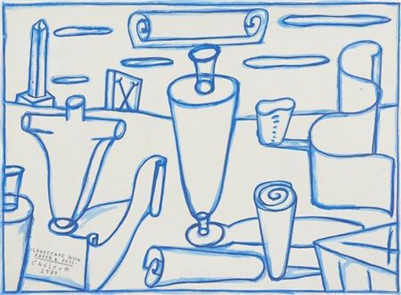 Sample artwork by Gavin Chilcott (Born 1950), known for painting - View similar artists and auction records