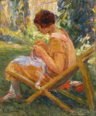 In the garden