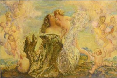 Sample artwork by Paul Rosner (1875 - 1956), known for painting - View similar artists and auction records