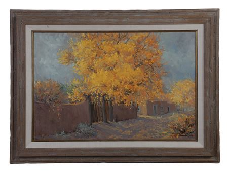 "New Mexico Pueblo, Spring"