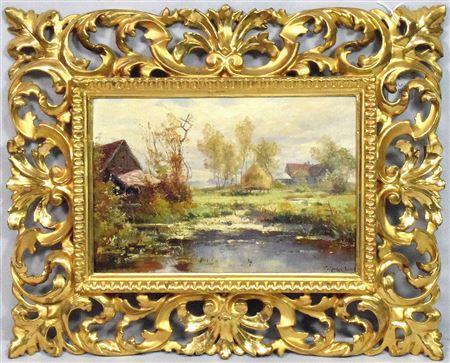 Canal au printemps