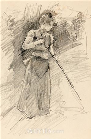 WOMAN WORKING