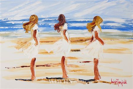 Three Dancers on the Shore