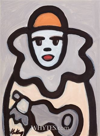 Clown with Guitar