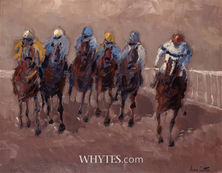 RACING AT PUNCHESTOWN, 'JUST OUR JOB' (OWNED BY P.S. THOMPSON), TRAINED BY D. HYGNES, 2002