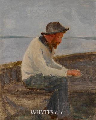 Seated Fisherman