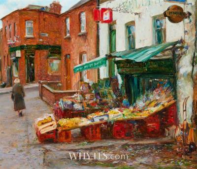 A Small Vegetable Shop, Main Street, Chapelizod, Dublin, 2001