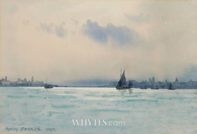 On the Thames, 1907