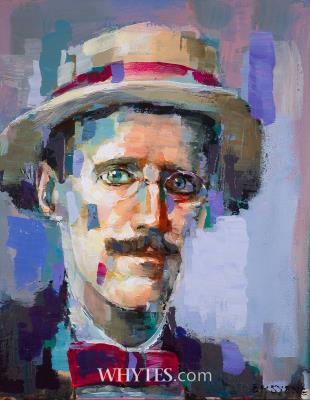 PORTRAIT OF JAMES JOYCE