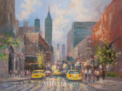 EVENING REFLECTIONS, NEW YORK, 2025