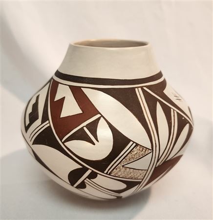 Hopi-Tewa Polychrome Water Jar