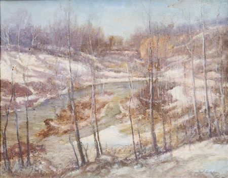 Late Autumn River View