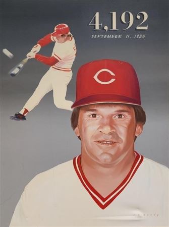 Pete Rose Hits Record