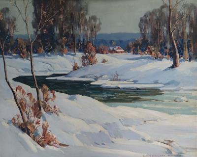 Winter Landscape, Home