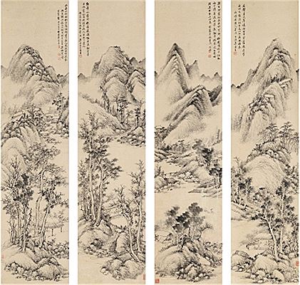 LANDSCAPE AFTER ANCIENT MASTERS