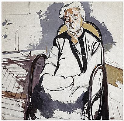 Portrait of seated woman, 1971