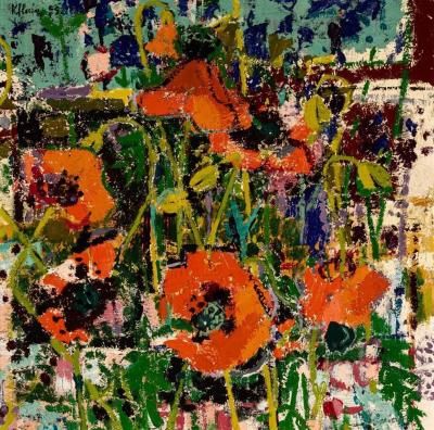 Still Life (Giant Poppy) by Karl Anton Flaig - Auction record, sale price, and art valuation. Compare with similar artists and explore comparable artworks.
