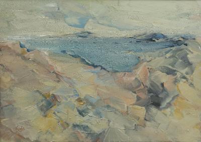 Seascape by Charris Voyiatzis - Auction record, sale price, and art valuation. Compare with similar artists and explore comparable artworks.