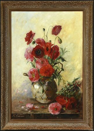 Still Life with Poppy Flowers