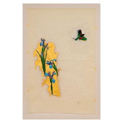 Untitled (Irises) by Tom Wudl - Auction record, sale price, and art valuation. Compare with similar artists and explore comparable artworks.