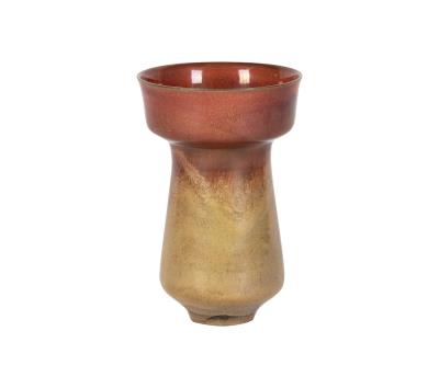Sang and Green Cup Top Vase