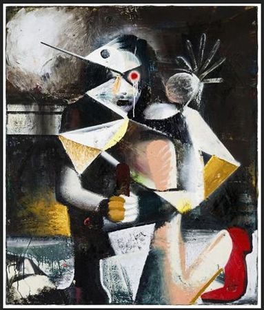 Girl with a shoe