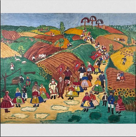 Landscape with Procession