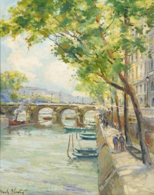Seine River Scene
