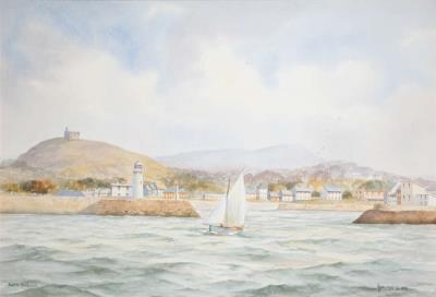 Howth Harbour, Dublin by Hamilton Sloan - Auction record, sale price, and art valuation. Compare with similar artists and explore comparable artworks.