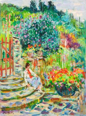 The entrance to the garden
