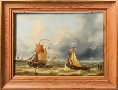 Ships in heavy winds