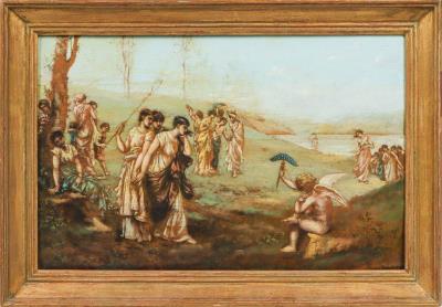 Mythological scene