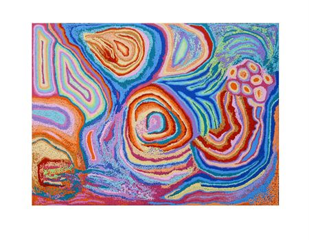 My Grandfather's Country by Samantha Daniel Napangardi - Auction record, sale price, and art valuation. Compare with similar artists and explore comparable artworks.